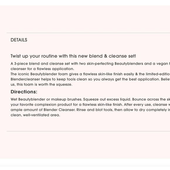 Beauty Blender Main Squeeze 3-PC Blend & Clean Set - Picture 7 of 8